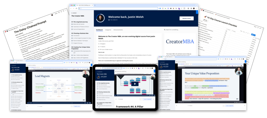 Developing Offers with The Creator MBA: Review
