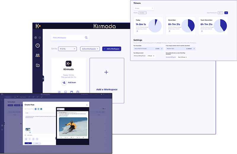 Kirmada - Effortlessly Organize All Your Clients Work Review